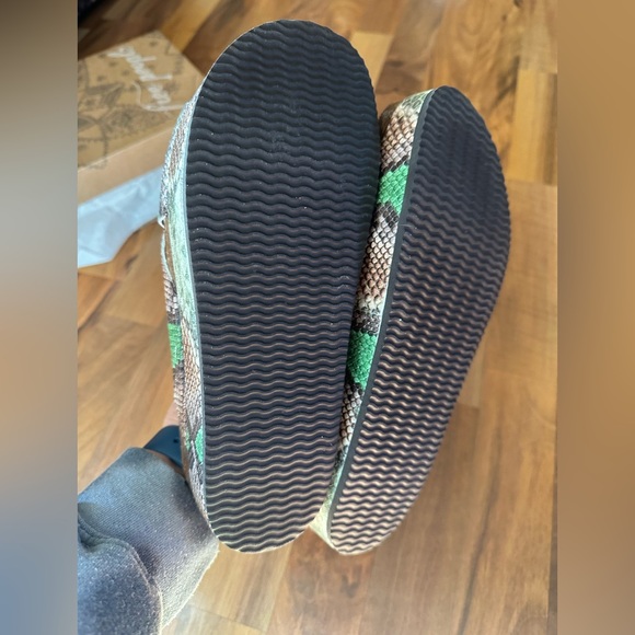 💚FREE PEOPLE Sidelines Flatform Sandals 👡 - Picture 12 of 16